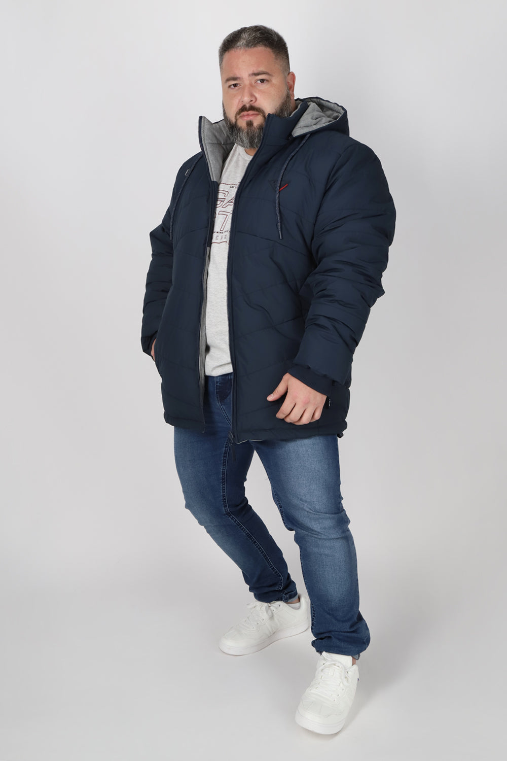 Plus Parka Nordic Azul Gangster