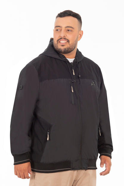 Plus Cortaviento Reversible  Beacon Negro Gangster