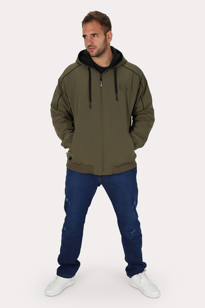 Plus Cortaviento Reversible Daily Verde Gangster