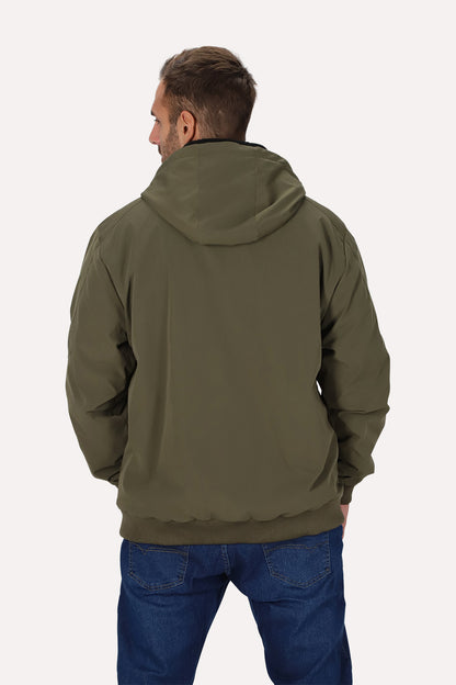 Plus Cortaviento Reversible Daily Verde Gangster