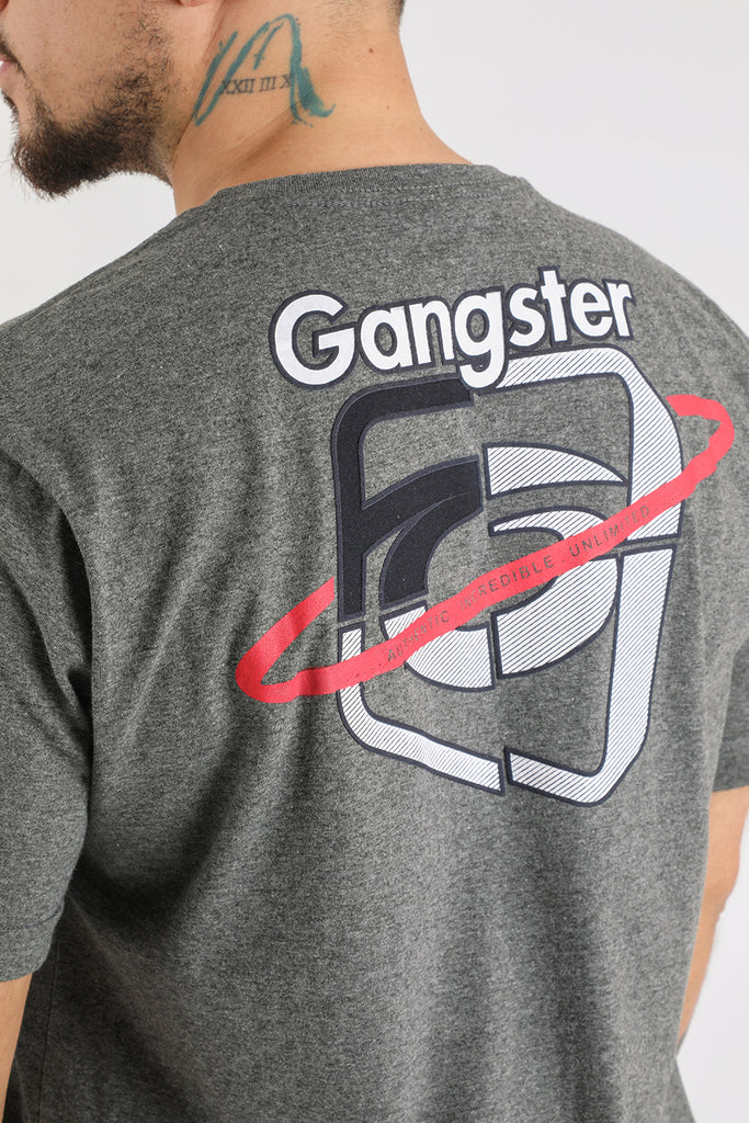 Polera Mc Básica Iconic Gris Gangster