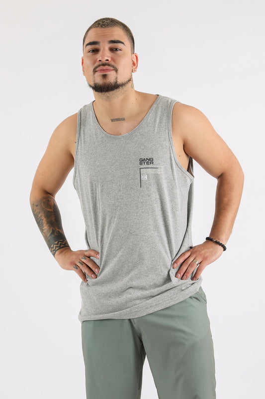 Polera Sm Difusion Gris Gangster