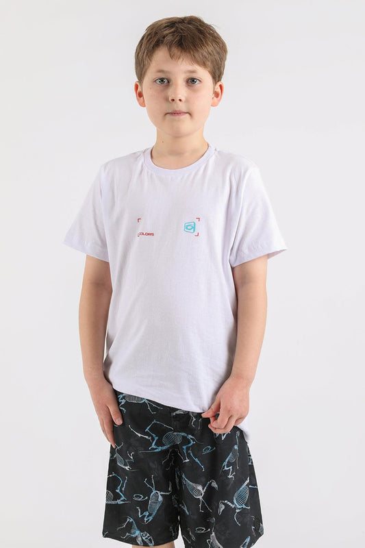 Teen Polera Mc Básica Colors Blanco Gangster - Gangster
