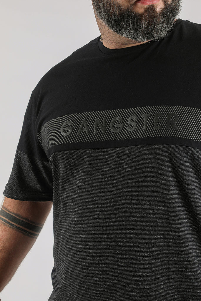 Plus Polera Mc Especial Fullband Negro Gangster