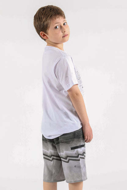 Teen Polera Mc Básica Tomy Blanco Gangster