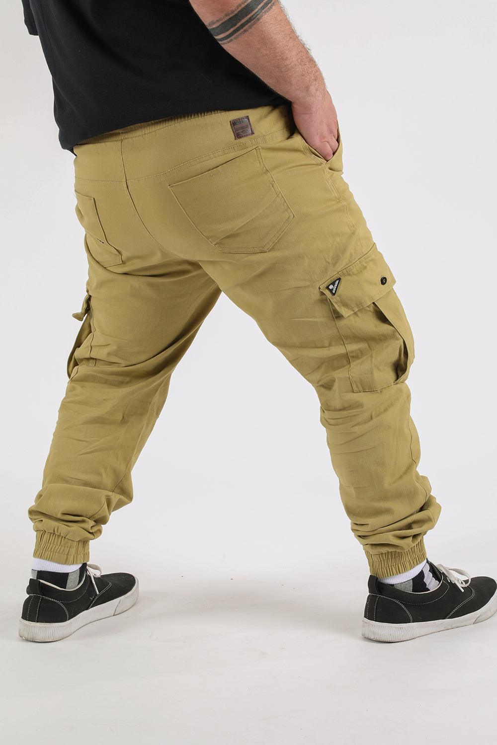 Plus Pantalon Jogger Canvas Parachute Kaki Gangster - Gangster