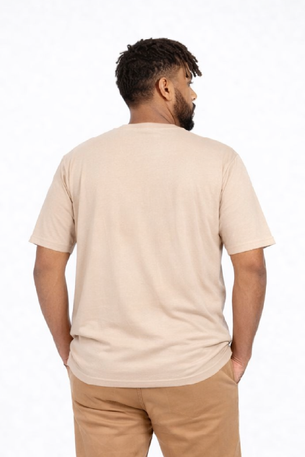 Plus Polera MC Textura Ranch Beige