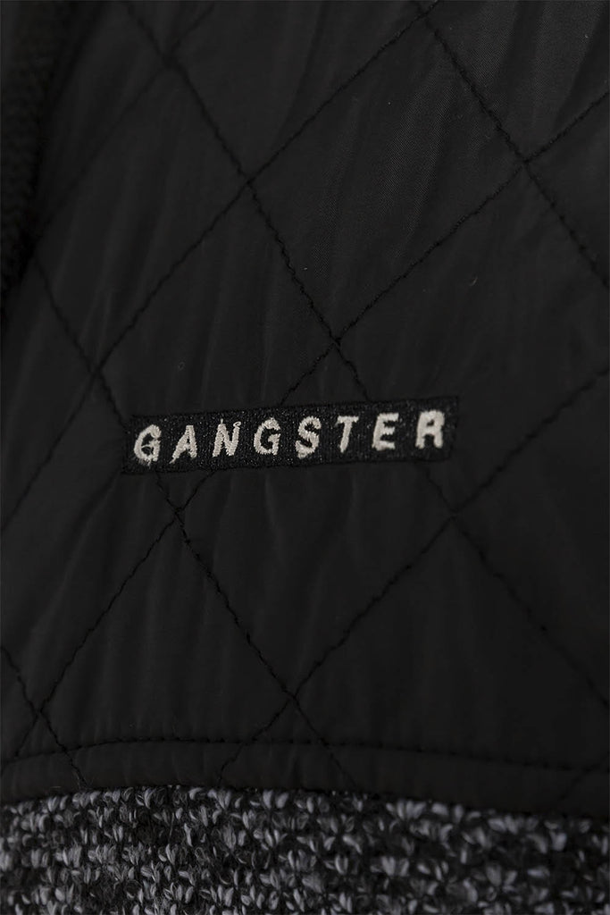 Chaleco Sherpa Full Zipper Distinguish Negro Gangster