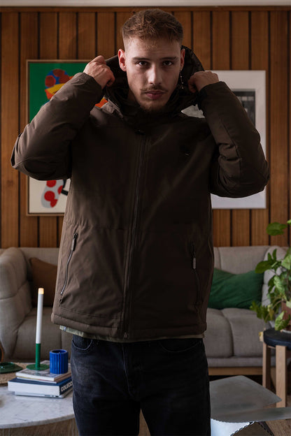 Parka Tecnofusionada Artic Cafe