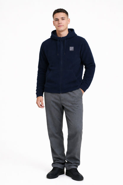 Polerón Full Zipper Fleece Shaggy