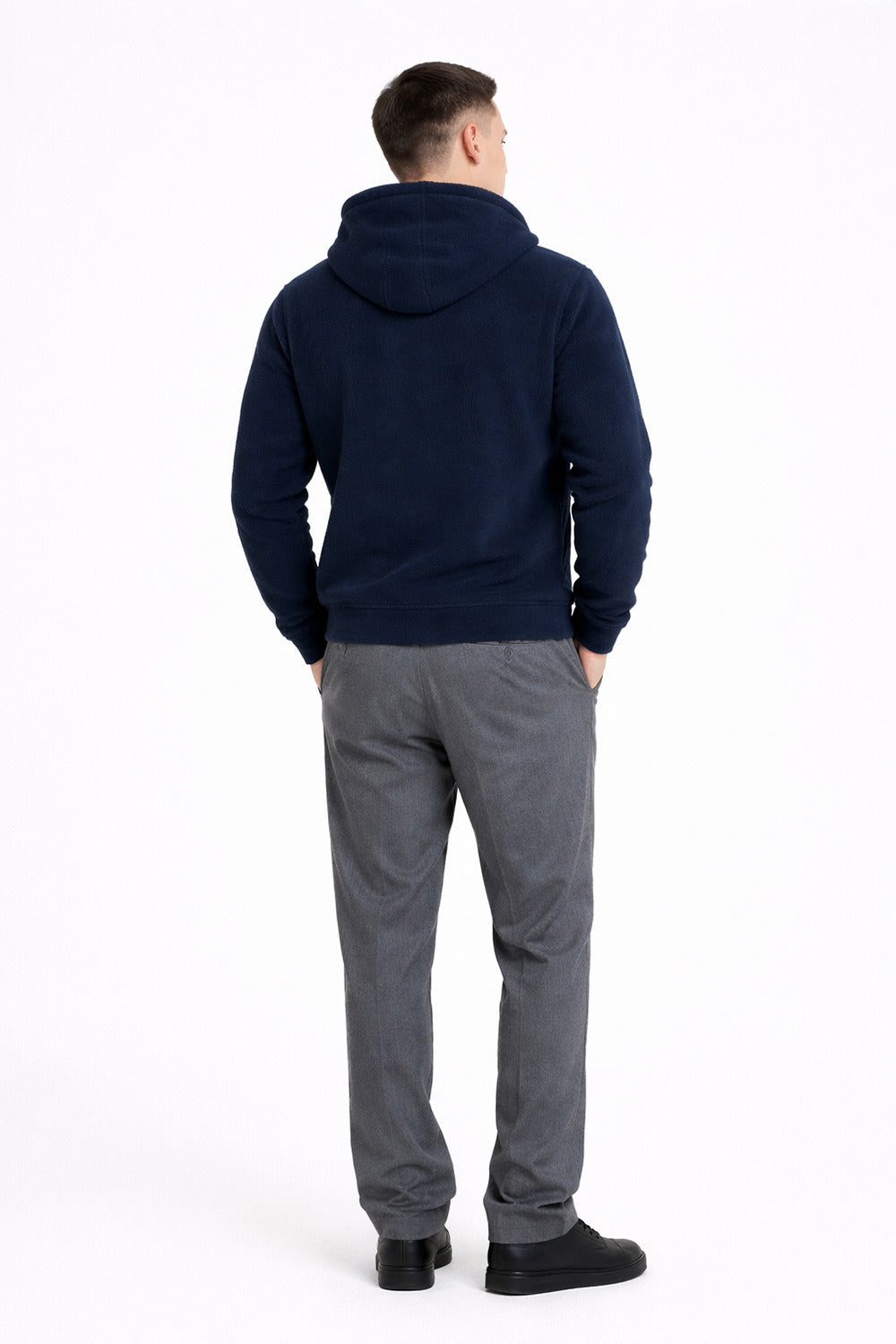 Polerón Full Zipper Fleece Shaggy