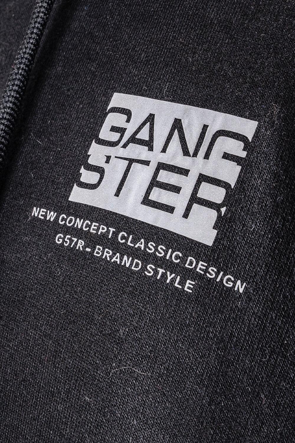 Teen Polerón Fullzipper Sherpa Shine Negro Gangster - Gangster