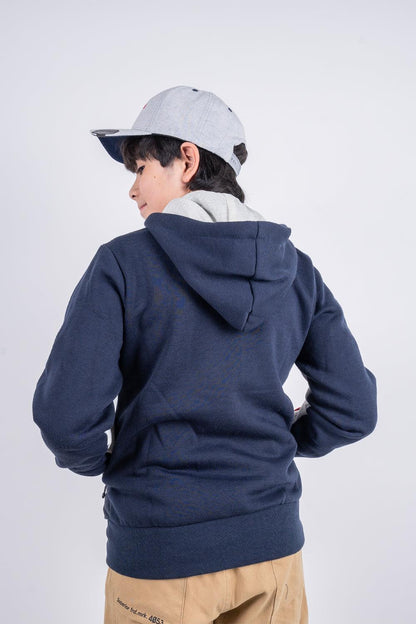 Teen Chaqueta Híbrida Emblem Azul Marino Gangster - Gangster