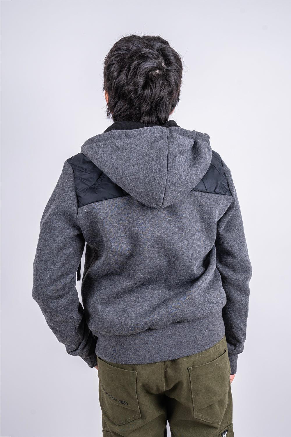 Teen Chaqueta Híbrida Holes Gris Gangster - Gangster
