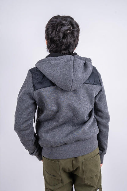 Teen Chaqueta Híbrida Holes Gris Gangster - Gangster