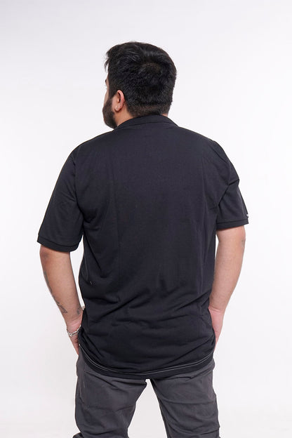 Plus Polera Cuello Dynamo Negro