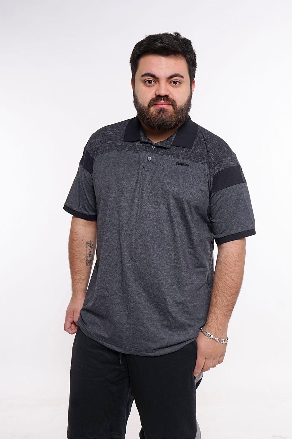 Plus Polera Cuello Showbar Gris Gangster - Gangster