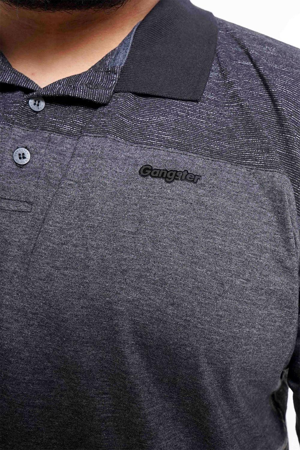 Plus Polera Cuello Showbar Gris Gangster - Gangster