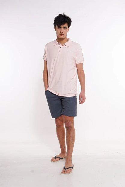 Polera Polo Club Rosado Gangster