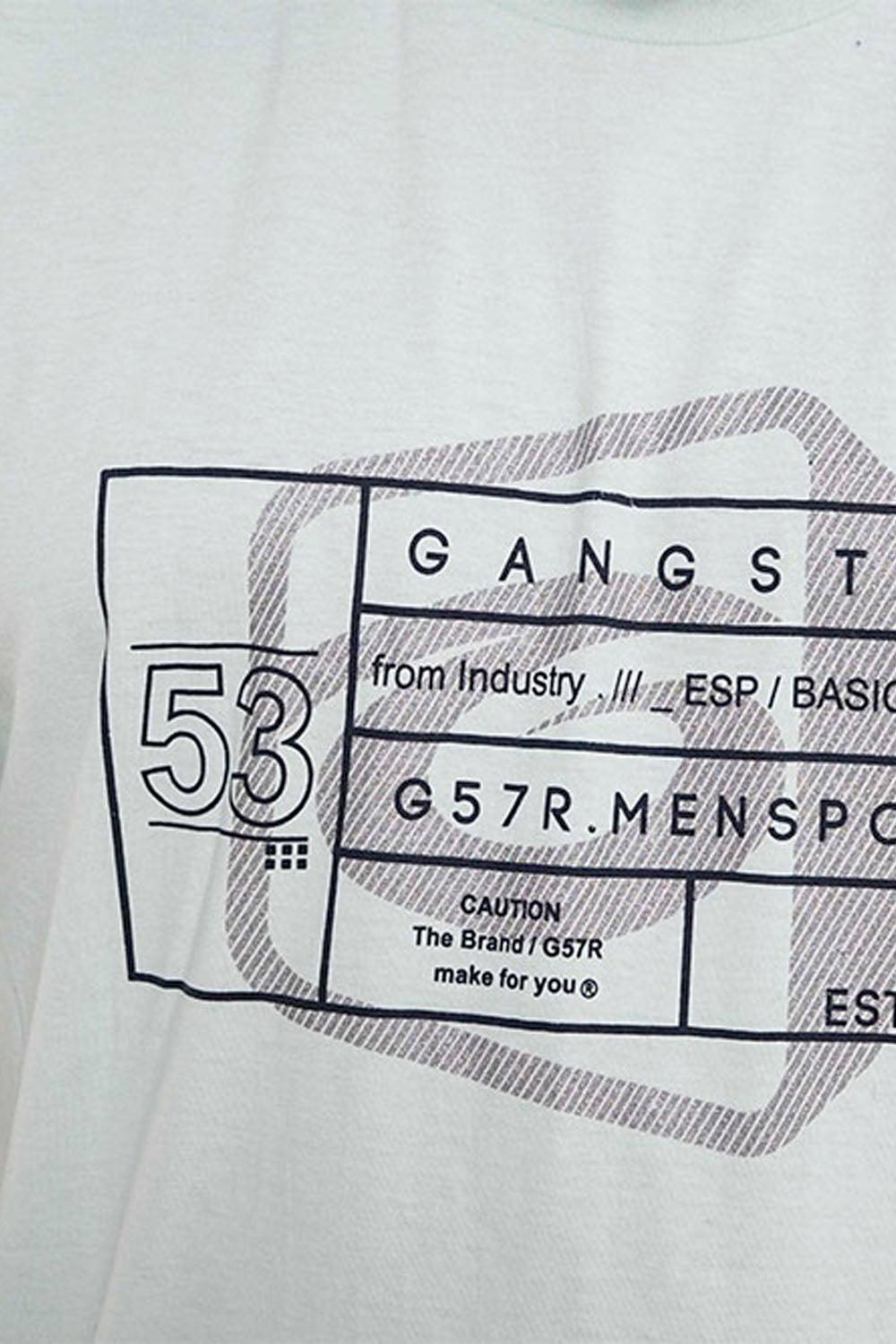 Plus Polera Mc Básica Caut Verde Gangster - Gangster