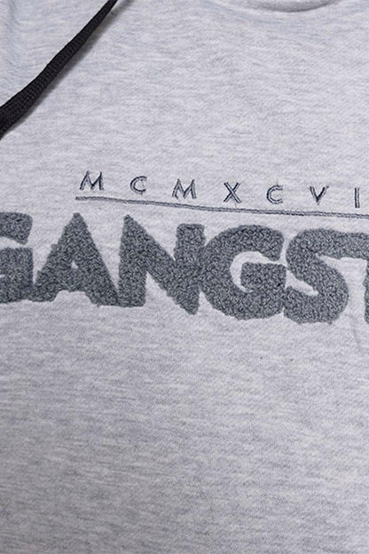 Plus Poleron Hoodie Core Gris Gangster - Gangster
