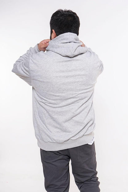 Plus Poleron Hoodie Core Gris Gangster - Gangster