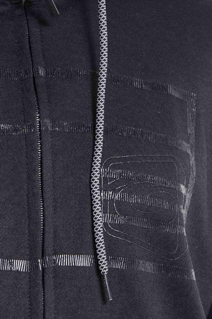 Poleron Full Zipper Sili Negro Gangster - Gangster