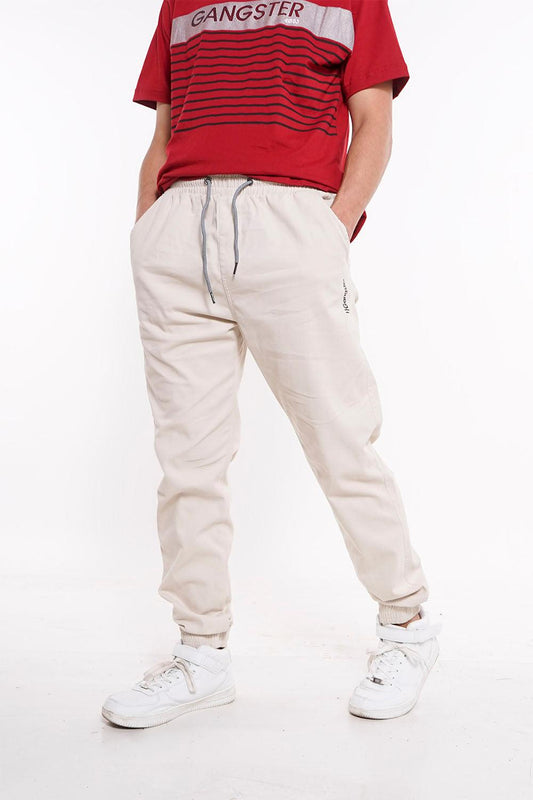 Teen Pantalon Over Canvas Beige Gangster - Gangster