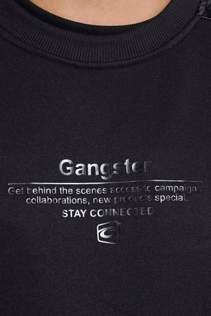 Poleron Crew Touch Negro Gangster - Gangster