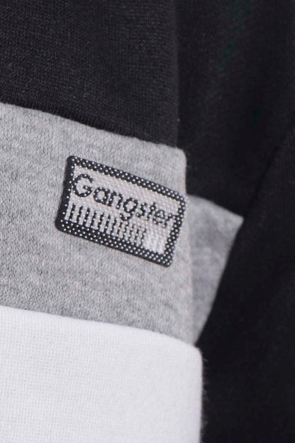 Teen Poleron Crew Flag Negro Gangster - Gangster