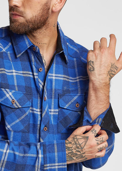 Camisa Lumberjack Azul Gangster - Gangster