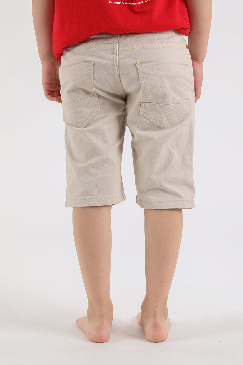 Teen Short Canvas Frontcord Beige Gangster
