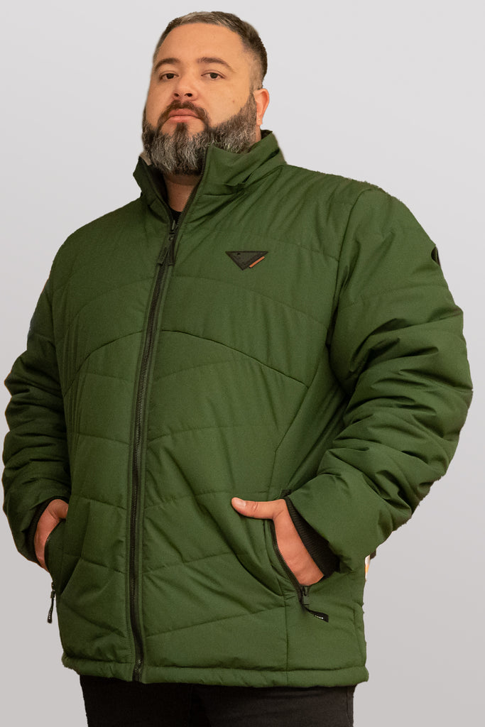 Plus Parka Nordic Verde Gangster