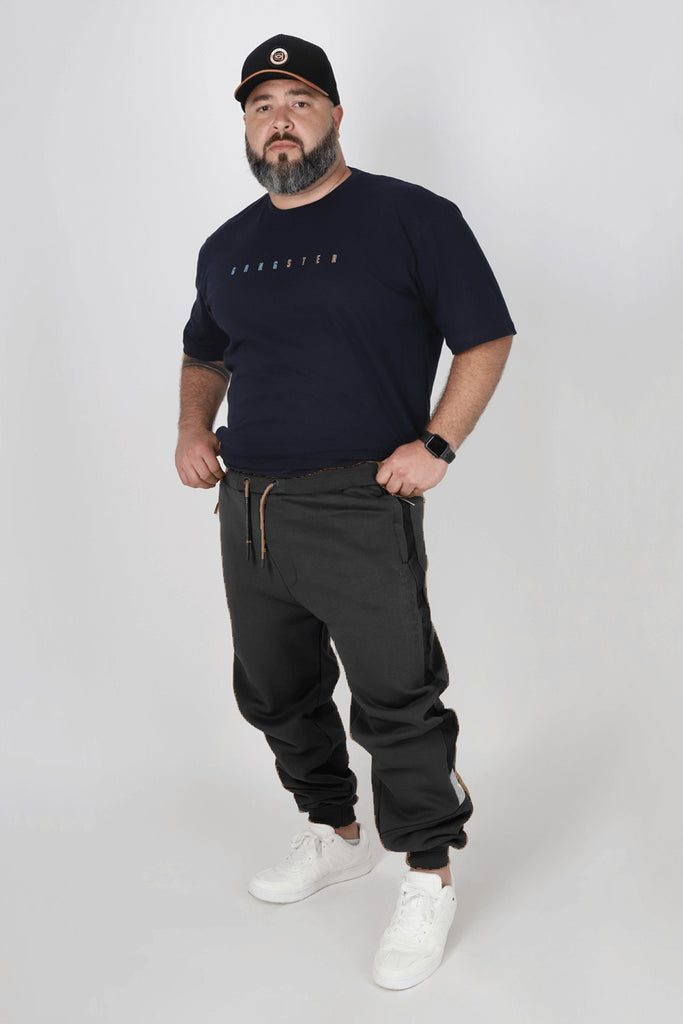 Plus Pantalon Jogger Origin Negro Gangster