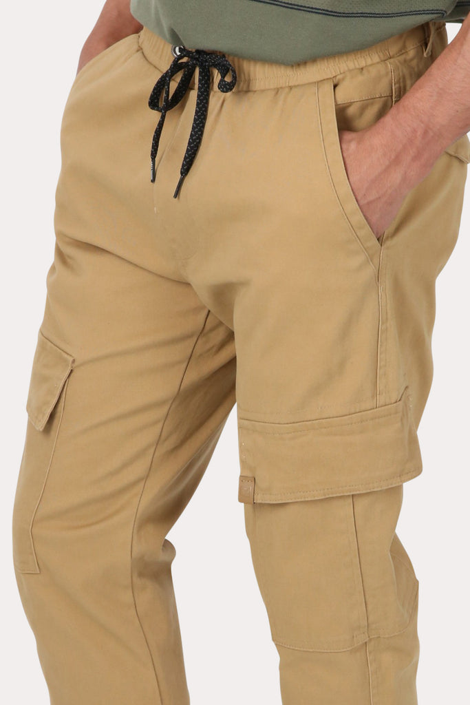 Pantalon Jogger Canvas Recruit Café Gangster