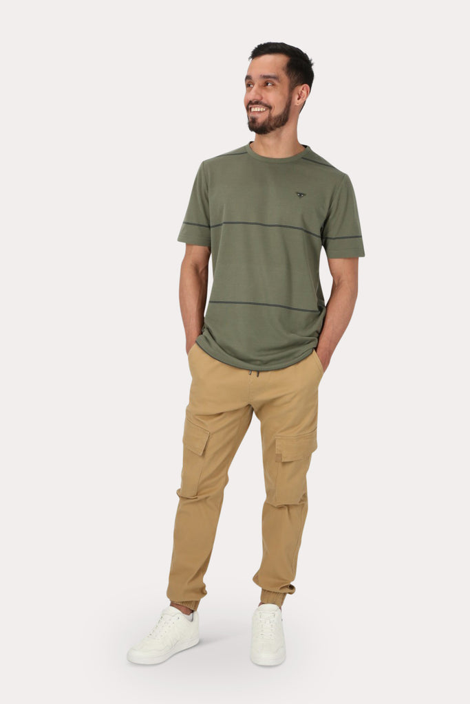 Pantalon Jogger Canvas Recruit Café Gangster