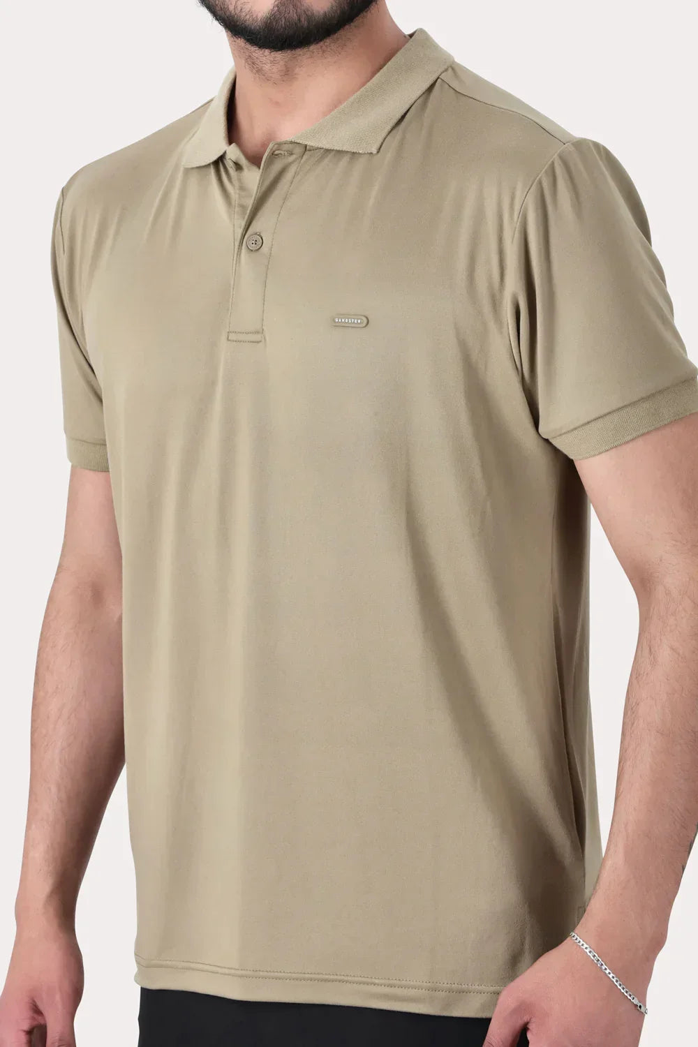 Polera Polo Pulaski Café Claro - Gangster