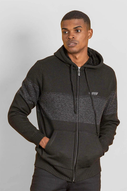 Chaleco Sherpa Full Zipper Warmly Gris Gangster - Gangster