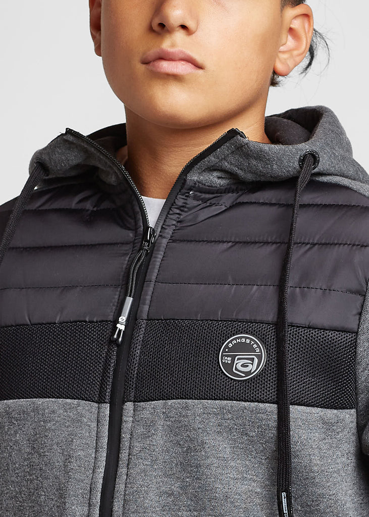 Teen Chaqueta Híbrida Monumental Negro Gangster