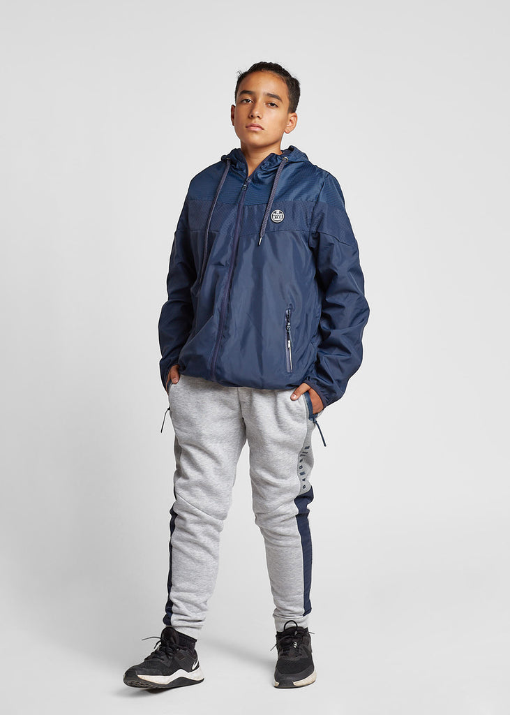 Teen Cortaviento Basic Azul Gangster
